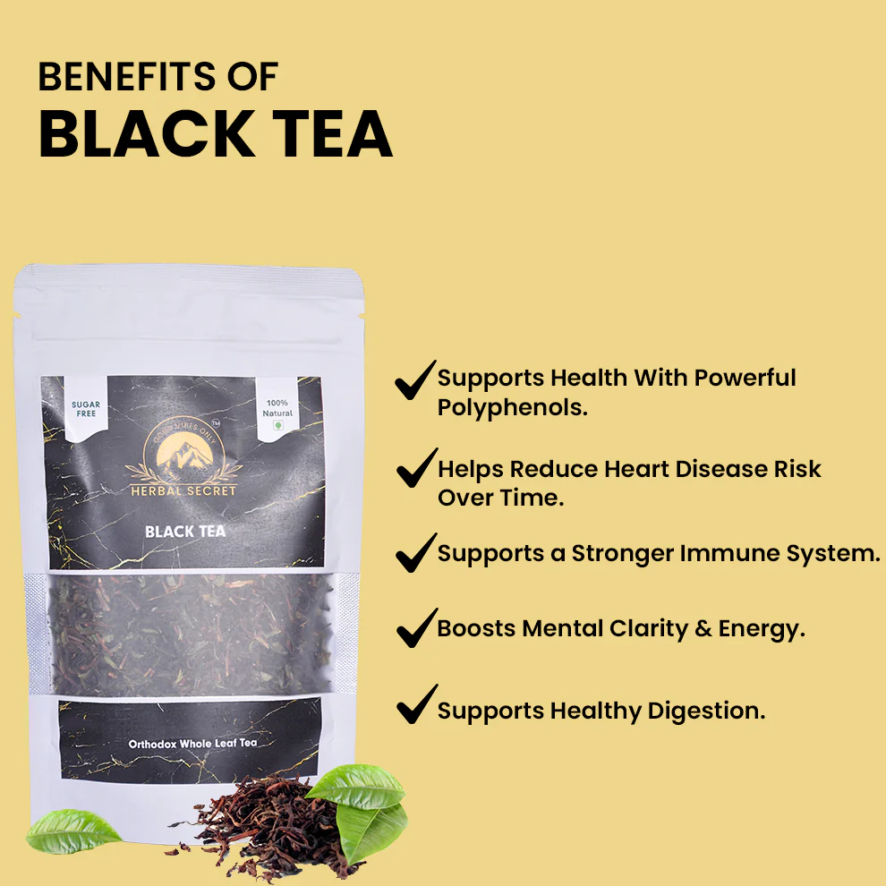 Black Tea - Orthodox Whole Leaf Tea - Image 3