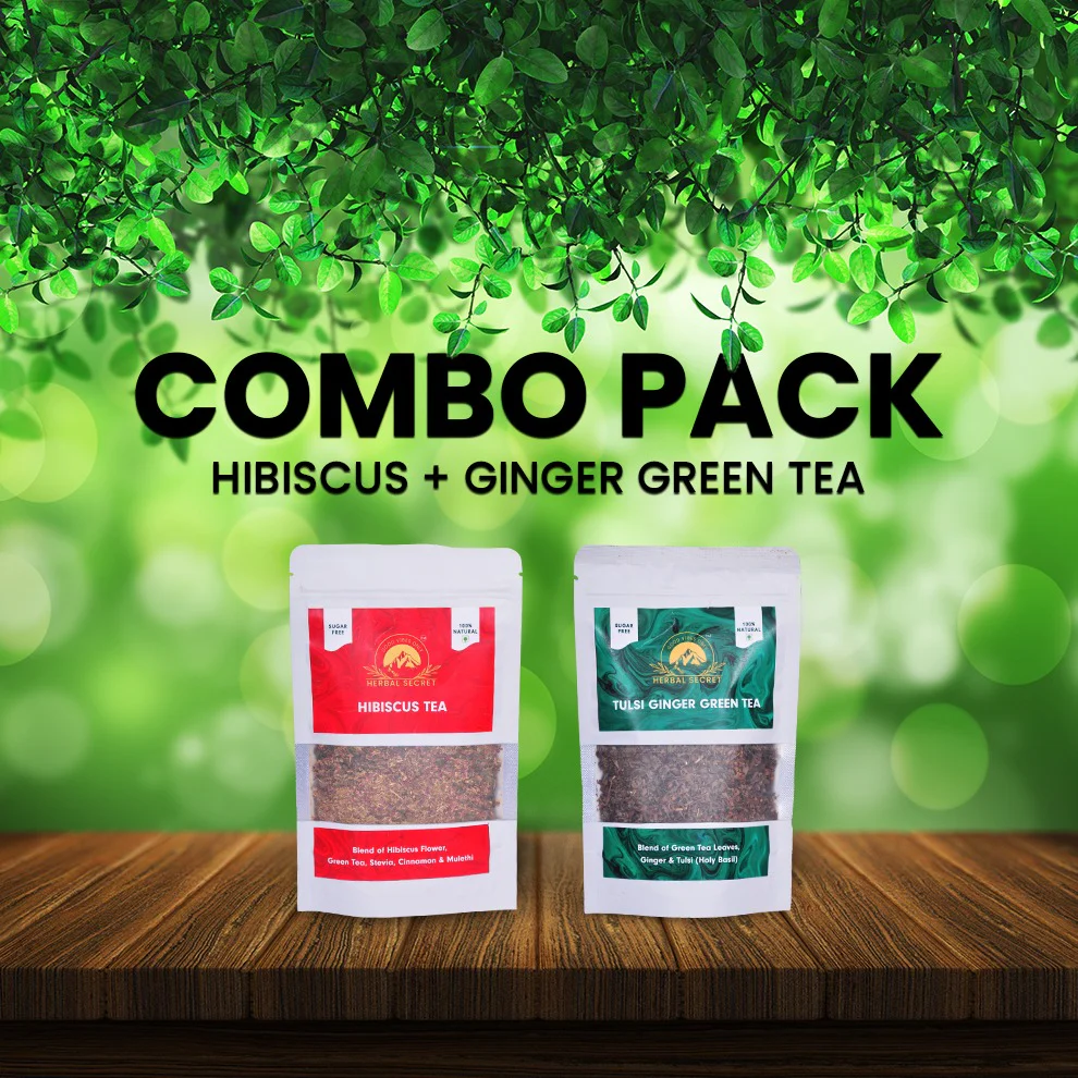 Hibiscus Tulsi Leaf Infusion - Combo